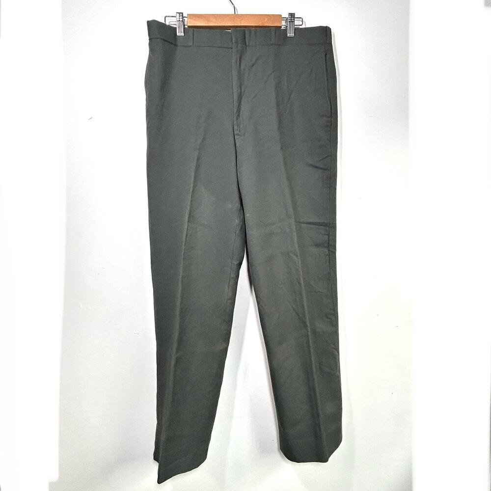 Vintage Military Wool Trouser Pants AG-44 Mens 36 x 30 Olive Green